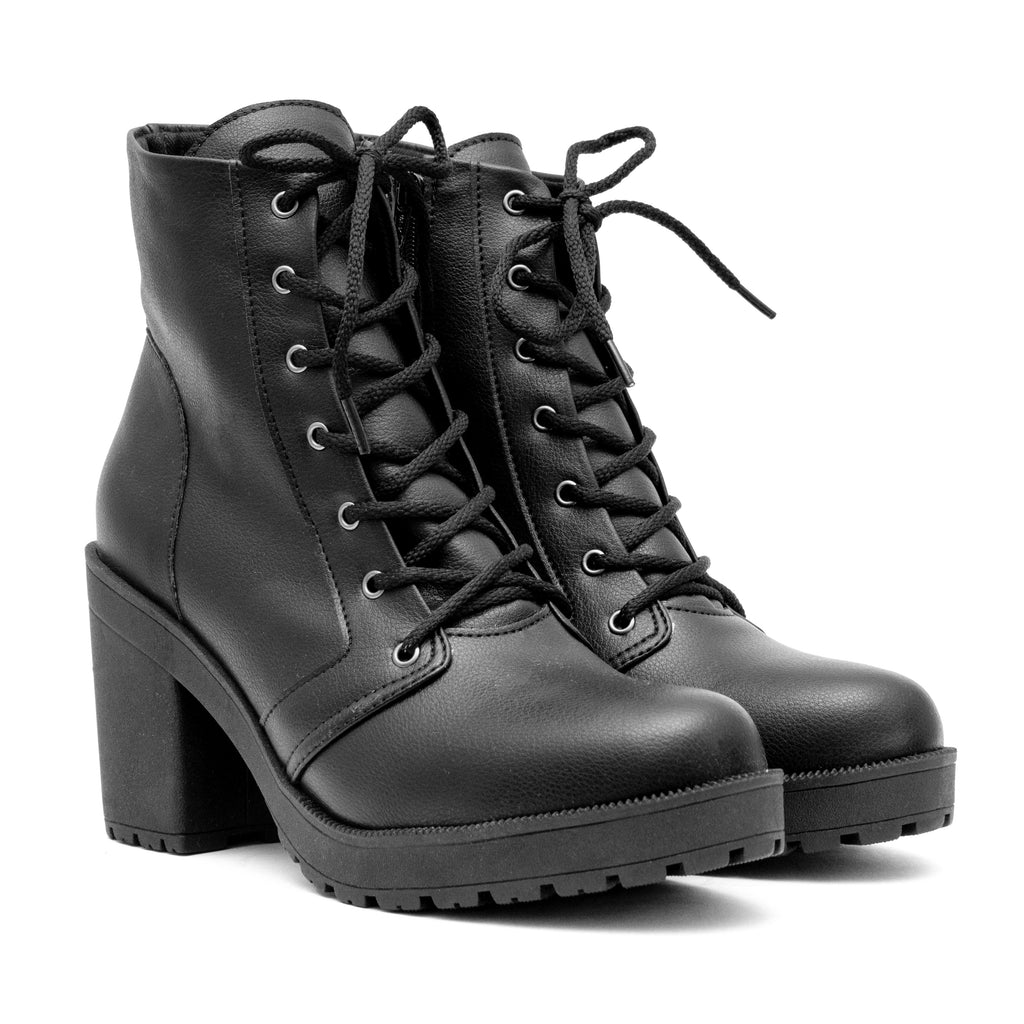 Coturno Preto Tratorado Salto Médio