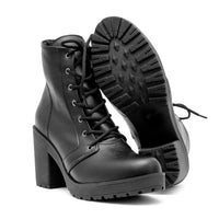 Coturno Preto Tratorado Salto Médio