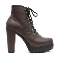 Coturno Preto com Salto