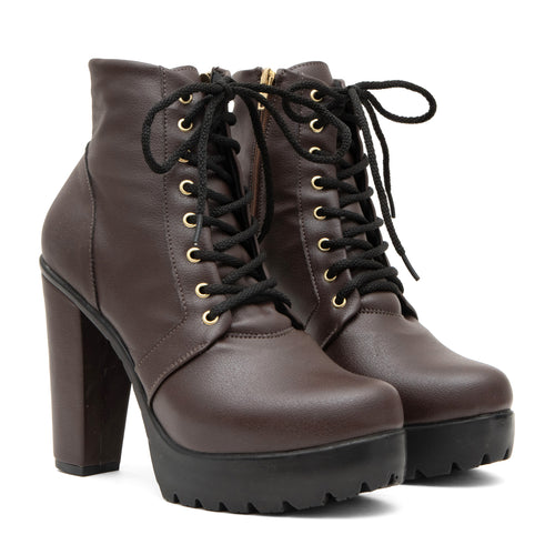 Coturno Preto com Salto