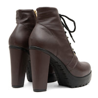 Coturno Preto com Salto