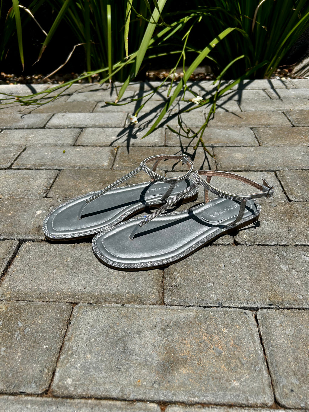 Sandalia strass luxo puro brilho