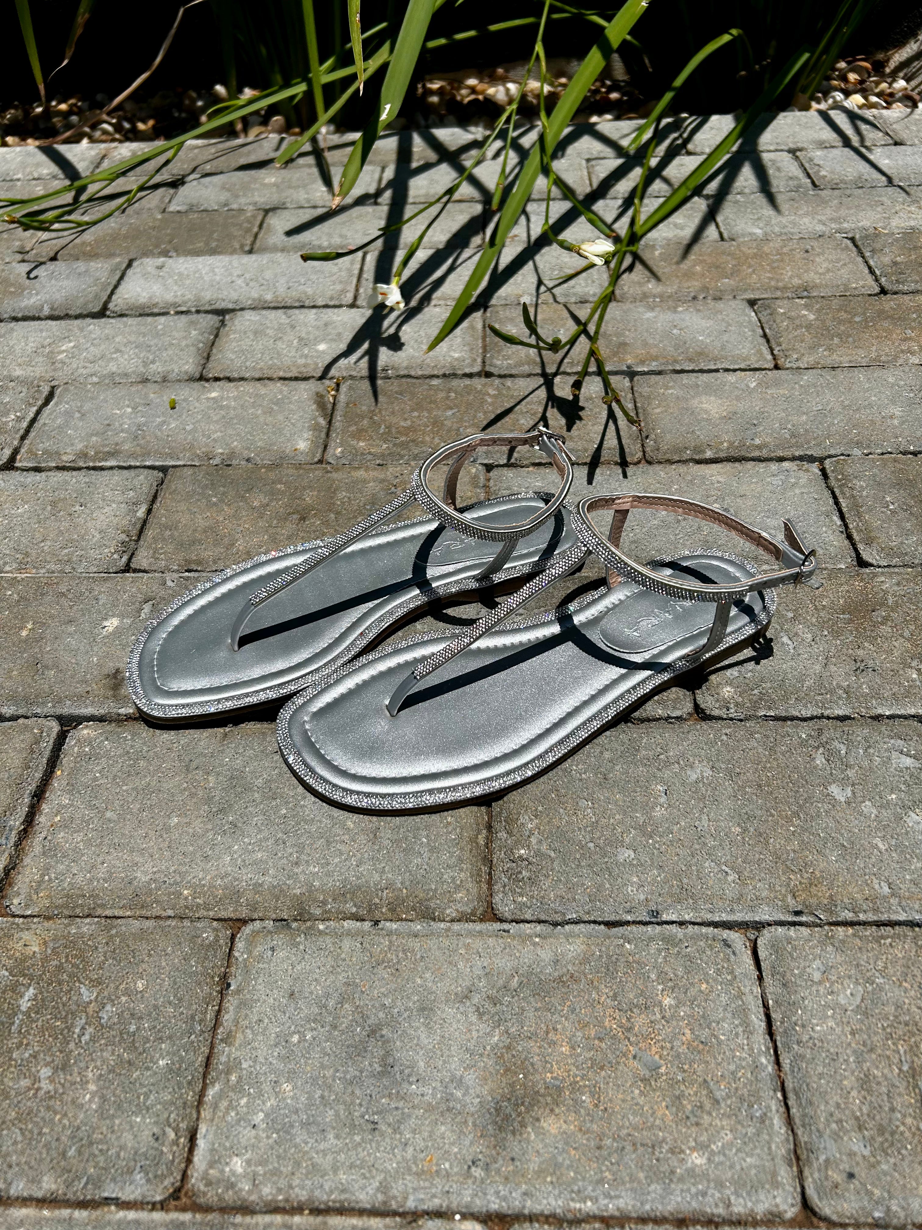 Sandalia strass luxo puro brilho