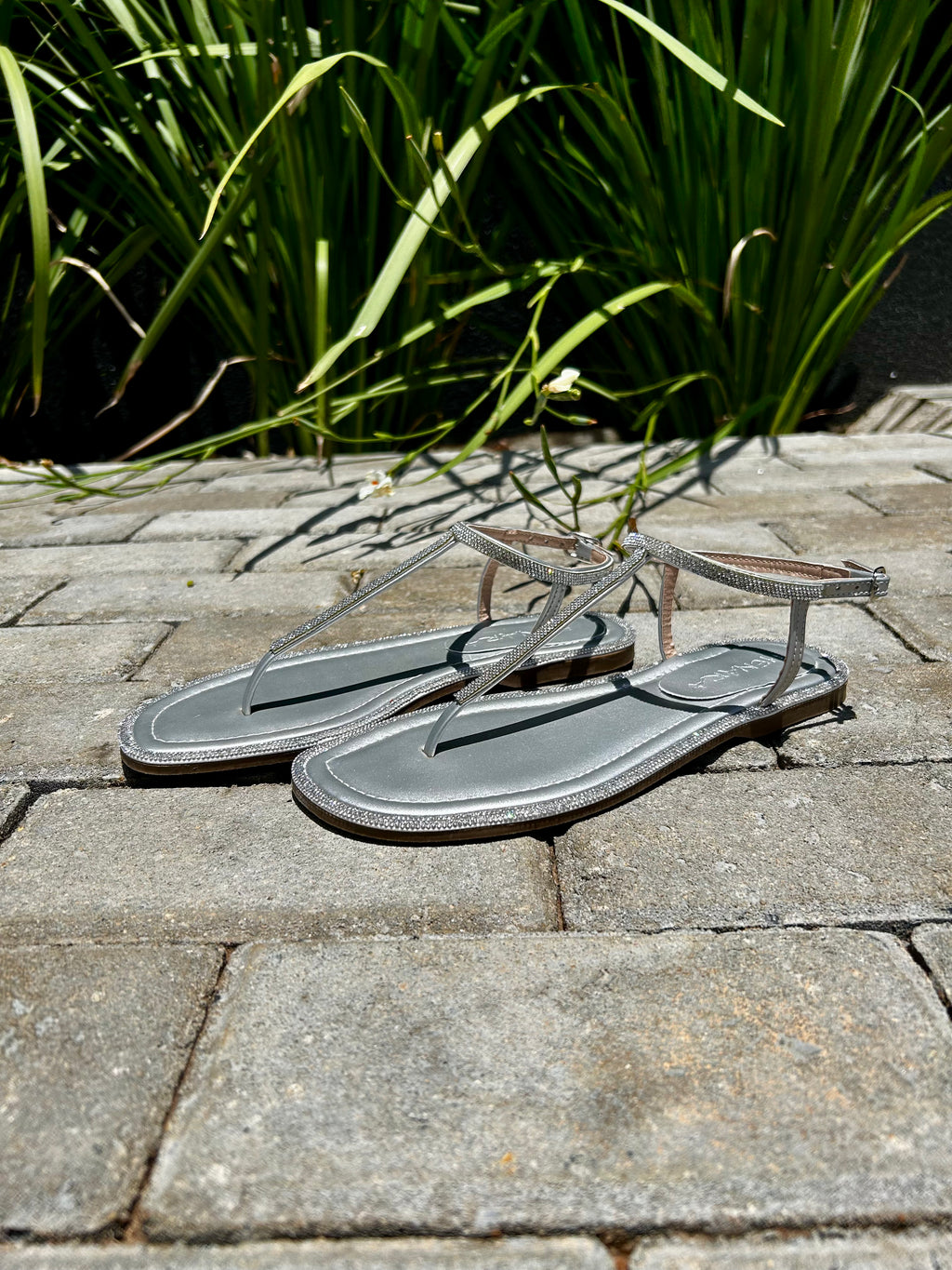 Sandalia strass luxo puro brilho