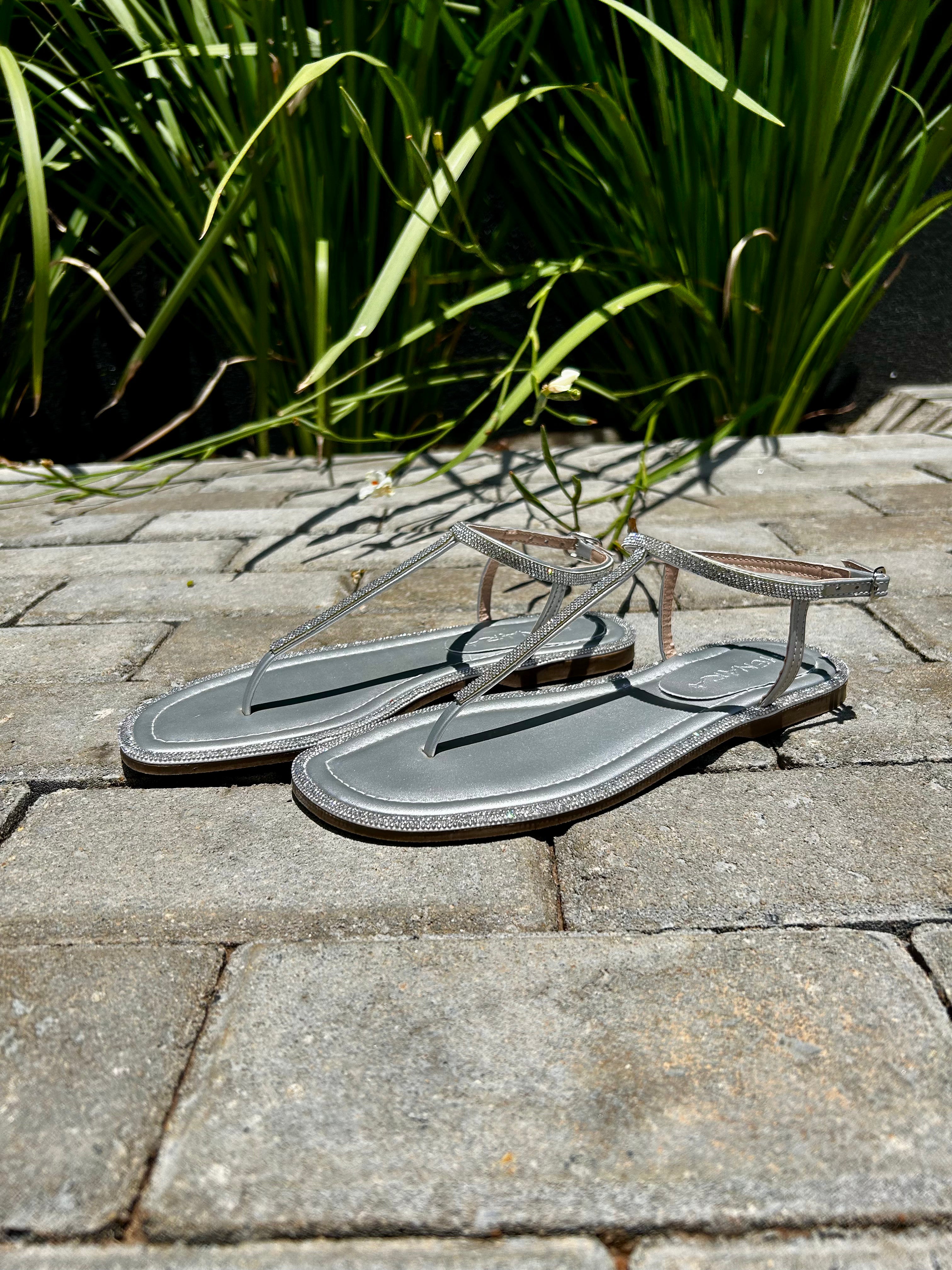 Sandalia strass luxo puro brilho