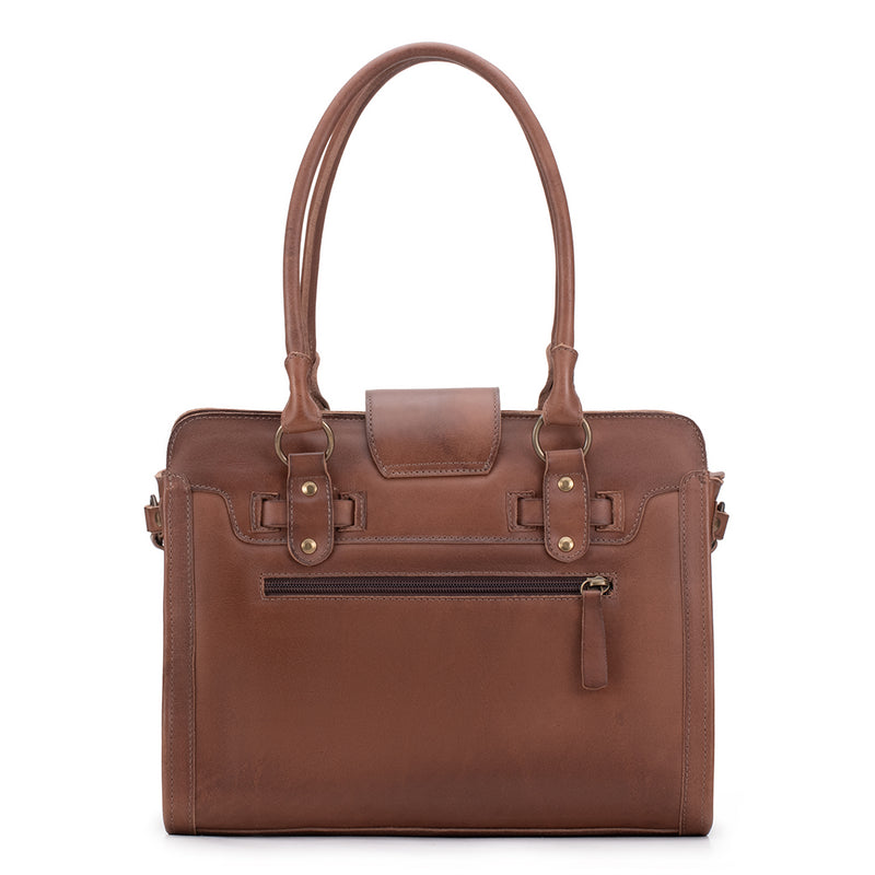 Bolsa de Couro Castanho